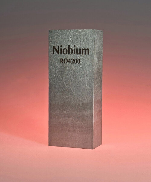 Niob 99,95% - Barren 1kg (2x500g)